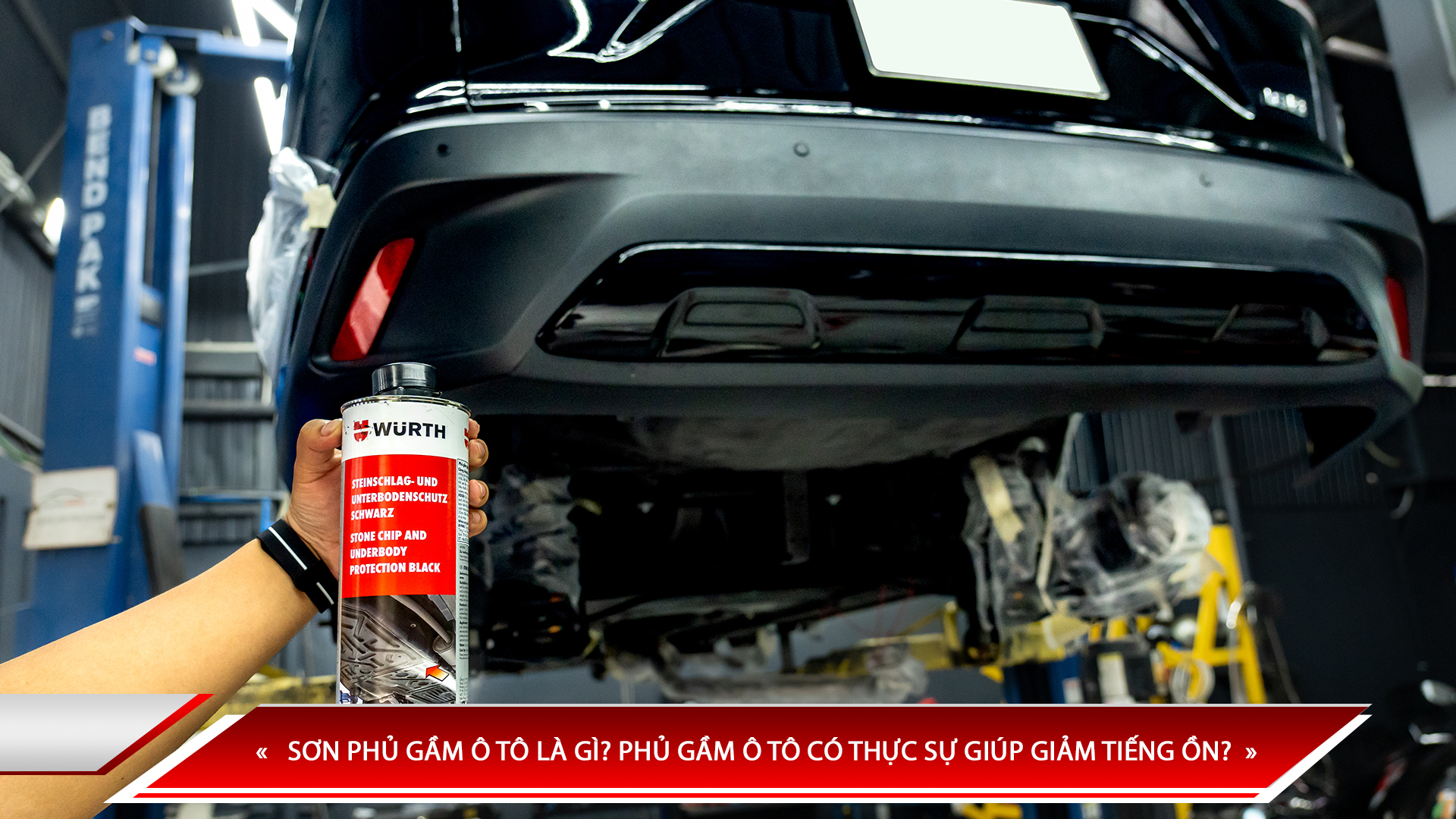 SƠN PHỦ GẦM Ô TÔ LÀ GÌ? PHỦ GẦM Ô TÔ CÓ THỰC SỰ GIÚP GIẢM TIẾNG ỒN?